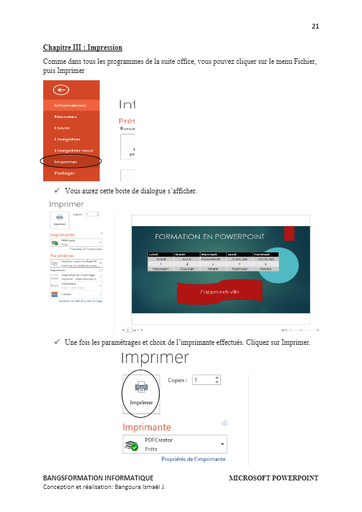 Microsoft PowerPoint CHAPITRE FINAL